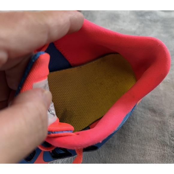 Nike Free 5.0‎ Running Shoes Mens Size 10.5 Blue Pink Flywire Breathable Mesh - Picture 13 of 15